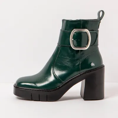 Produktbild von Art Stiefeletten mit Absatz Damen 1979 NAPPA SHINNY JUNGLE/BERNA Farbe Grün