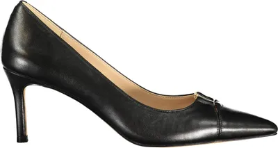 Produktbild von Elegante Schwarze Damenschuhe mit 5 cm Absatz und Kontrastdetails