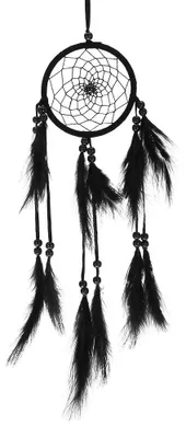 Traumfänger mit Perlen, Wandbehang, böhmische Dekoration, spirituelles Geschenk
