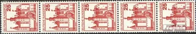 Produktbild von Briefmarken BRD (BR.Deutschland) 1978 Mi 996R Fünferstreifen postfrisch Burgen und Schlösser