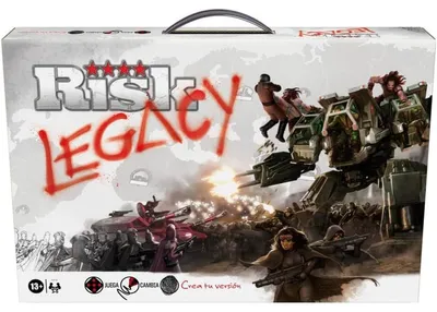 Zdjęcie produktu dla Hasbro - Akcesorium do gry planszowej Hiszpański Risk Legacy, oficjalny produkt