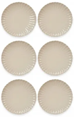 Produktbild von Cookinglife Frühstücksteller / Dessertteller Cardida Beige ø 19,5 cm - 6 Stück