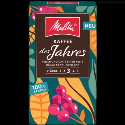 Immagine prodotto di Melitta 2976483005 Melitta Kaffee des Jahres Kaffee, gemahlen Arabicabohnen 500,0 g