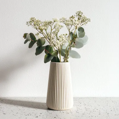 3D-gedruckte Origami-Vase – Decords, Produktansicht 1