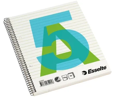 Image de Blok Esselte - A5 / lin / 70 listů