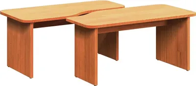Obrázok produktu pre vidaXL Konferenčný stolík, 2 kusy, voskovohnedý, 100 x 69 x 35,5 cm