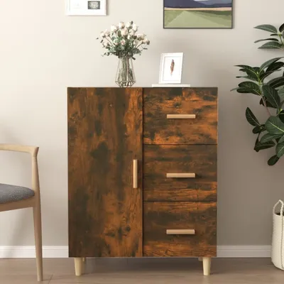Obrázok produktu pre vidaXL Príborník údený dub 69,5x34x90 cm odvodený výrobok z dreva