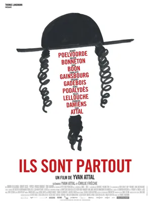 Obrázek produktu pro Jsou všude – 2016 – Yvan Attal, Benoît Poelvoorde, Valérie Bonneton – 116 × 158 cm – Originální filmový plakát