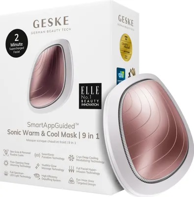 Produktbild von Geske SMART APP GUIDED Warm & Cool Sonic Mask 9 in 1 #pink 1 Stk