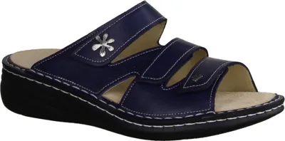 Produktbild von Finn Comfort Grenada supersofte Pantolette, Damen, Leder, Blau, lose Einlagen - Marken Finn Comfort, Blau, leder (yuka)