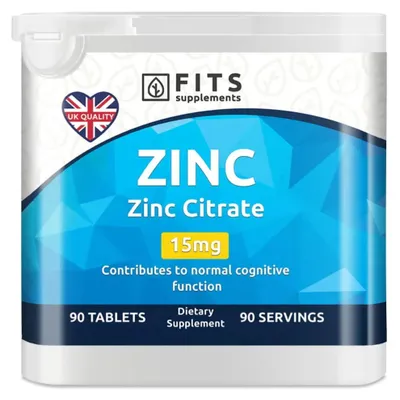 Produktbild von Zink 15 mg, 90 Tabletten