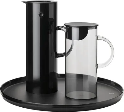 Produktbild von Stelton - EM77 Geschenkset, schwarz / smoke