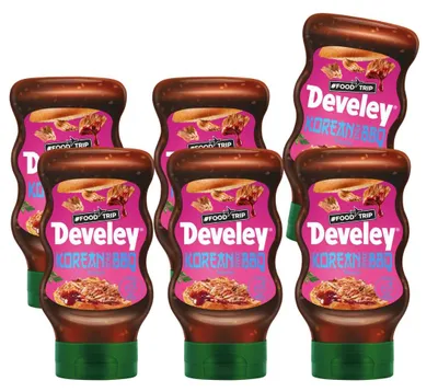 Produktbild von Develey Korean Style BBQ - 6x 300ml