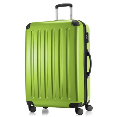 Produktbild von HAUPTSTADTKOFFER - Alex - Großer Hartschalen-Koffer Koffer Trolley Rollkoffer Reisekoffer, 75 cm, 119 Liter,Apfelgruen