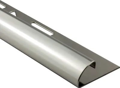 Produktbild von 40x Viertelkreis Edelstahlschiene Fliesenschiene Fliesenprofil 10mm glänzend