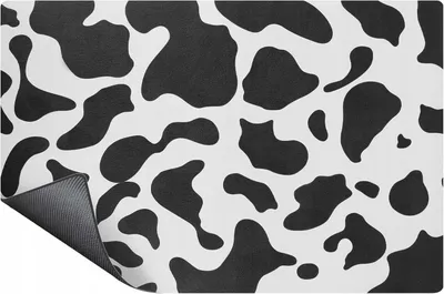 Zdjęcie produktu dla Mata chłonna pod ekspres do kawy 30x50 cm Antypoślizgowa czarno-biała