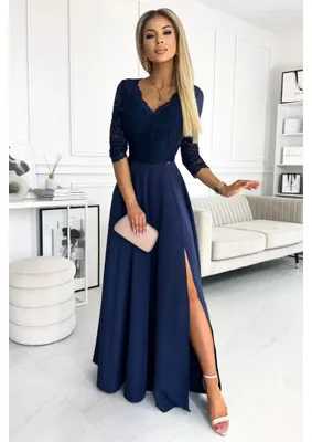 Zdjęcie produktu dla Numoco Damska sukienka imprezowa Amber navy M