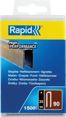Obrázok produktu pre Rapid 5000126, Balík svoriek, 3,5 cm, 1500 svoriek, Upevnenie, Kovová, Drevo