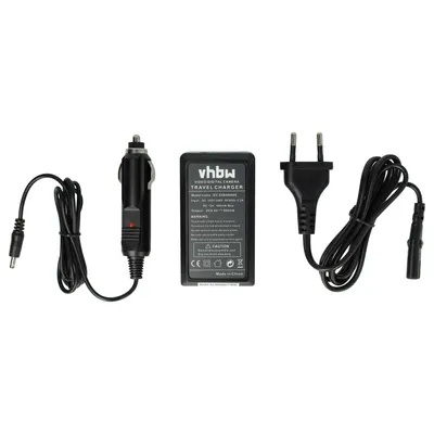 Produktbild von vhbw Ladegerät kompatibel mit Sony DCR-TRV6, DCR-TRV60E, DCR-TRV6E, DCR-TRV530, DCR-TRV530E, DCR-TRV60 Kamera - Ladeschale, Kfz-Adapter Ladeanzeige
