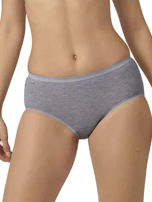 Productafbeelding van sloggi Dames midi-slip Basic+ - GREY COMBINATION - Maat 42