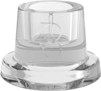 Produktbild von Bolsius Glas-Tischkerzenhalter 40/58, transparent (1 Stück)