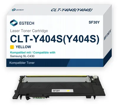 Produktbild von Toner kompatibel mit Samsung CLT-Y404S Gelb SL-C430 SL-C430W SL-C480 SL-C480W