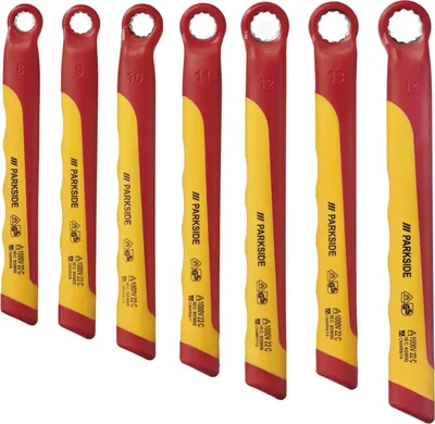 Produktbild von PARKSIDE® Ringschlüsselset VDE, 7-teilig, 1000 V