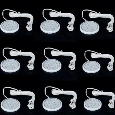 Produktbild von Starlicht 9er Set 9x1W LED Unterbauleuchte Flach Anbauleuchte blau leuchtend