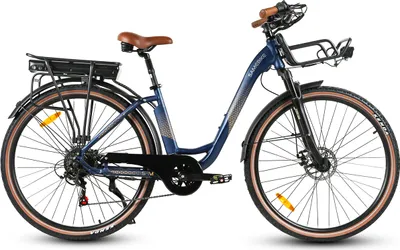 Produktbild von E Bike Herrenfahrrad Elektrofahrrad 28" 36V 13AH E Bike 28 Zoll Damenfahrrad ab 155 cm mit 7 Gang Nabenschaltung und Rücktrittbremse E-Bike