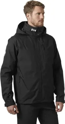 Zdjęcie produktu dla Helly Hansen Crew Hooded Midlayer 2 Jacket Black XL Men Black XL