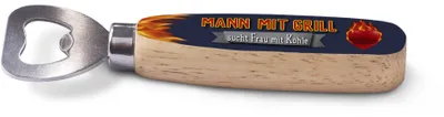 Produktbild von la vida - Flaschenöffner "Mann mit Grill" 161431