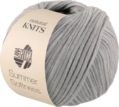 Produktbild von Lana Grossa - Summer Softness 0018 hellgrau