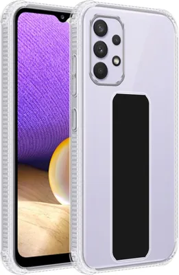 Produktbild von Cadorabo Schutzhülle für Samsung Galaxy A33 5G Hülle in Schwarz Etui TPU Silikon Case Cover Standfunktion