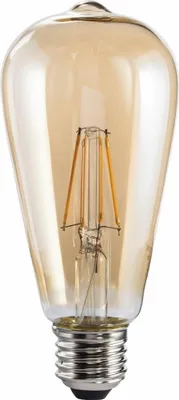 Immagine prodotto di Filamento LED, E27, 685lm sostituisce 53W, lampada vintage, dimmerabile, ambra bianco caldo (00112876)