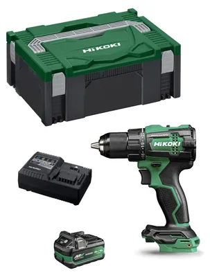 Produktbild von Schlagbohrschrauber HIKOKI DV18DEA1X (1 x 2,5Ah/5,0 Ah + UC18YSL3 + Koffer HSC II)