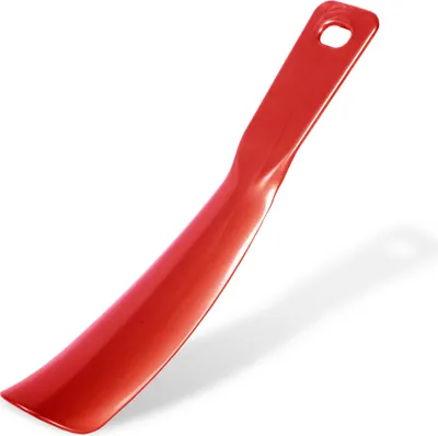 Produktbild von Kleiner Kunststoff-Schuhlöffel 20 cm Kaps- ROT 4