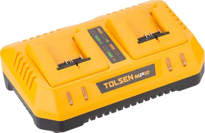 Produktbild von TOLSEN Ladegerät 20 V, 4A, für 2 Batterien