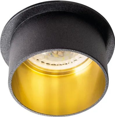 Image de Kanlux SPAG 27322 Cadre d'encastrement décoratif GU5,3/GU10 noir, or