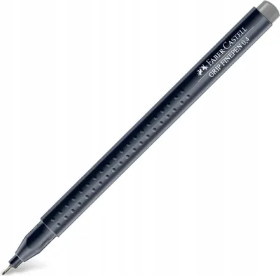Produktbild von FABER-CASTELL Grip Fineliner 0,4 mm GRAU