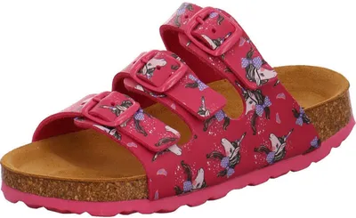 Produktbild von BIO Life Mädchen Pantolette Einhorn pink