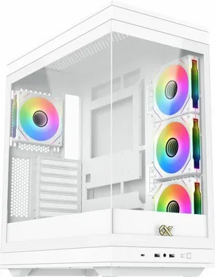 Produktbild von ATX Semi-Tower Gehäuse XIGMATEK Meta Arctic