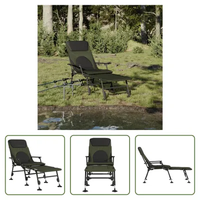 Imagen del producto de Tienda modular Angelliege con patas ajustables y plegables, color verde