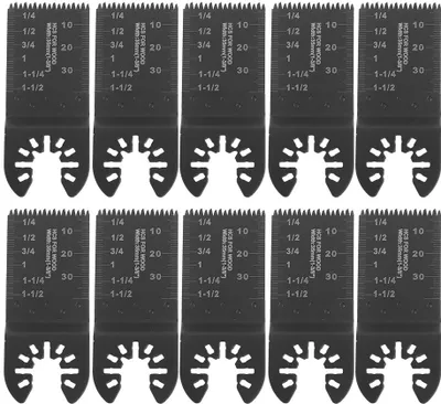 Obrázok produktu pre 10ks oscilačný multifunkčný nástroj 35mm pílové listy z vysoko uhlíkovej ocele (hrubé zuby)