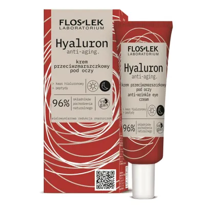 Produktbild von Floslek Hyaluron Anti-Falten Augencreme 30ml