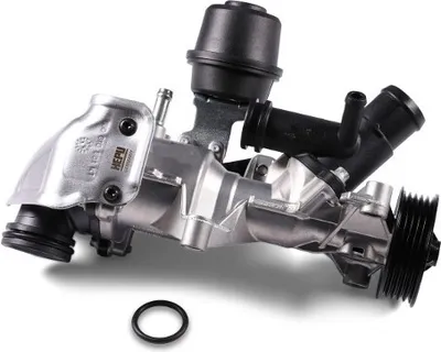 Produktbild von HEPU P1571 Kühlmittelpumpe Wasserpumpe passend für MERCEDES-BENZ B-Klasse (W246, W242) A-Klasse (W176) CLA Coupe (C117) GLA (X156) CLA Shooting Brake