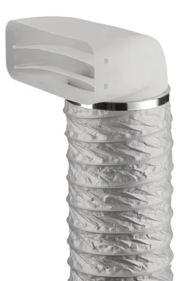 Obrázok produktu pre P-URX 150 deflektor 90° s flexi kanálom 500 mm / COMPAIR PRIME flow®