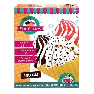Produktbild von Luftmatratze Softeis Strand Pool Matratze Design Erdbeer