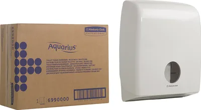 Produktbild von Aquarius Toilettenpapierspender 6990 2fach weiß