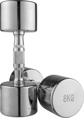 Produktbild von Toorx Fitness MC Chrome Dumbbell (1 - 10 kg) - 8kg