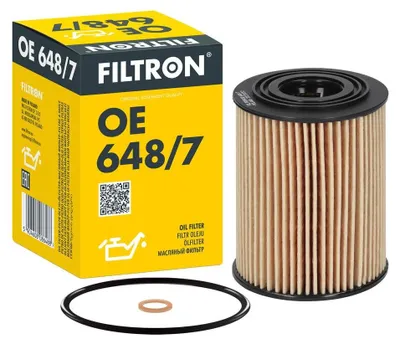Produktbild von Ölfilter FILTRON OE 648/7 Filtereinsatz für OPEL ANTARA für CHEVROLET CAPTIVA (C100, C140) für VAUXHALL Antara (L07)